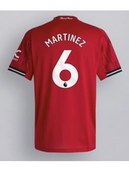 Manchester United Lisandro Martinez #6 Domaci Dres 2025-26 Kratak Rukavima